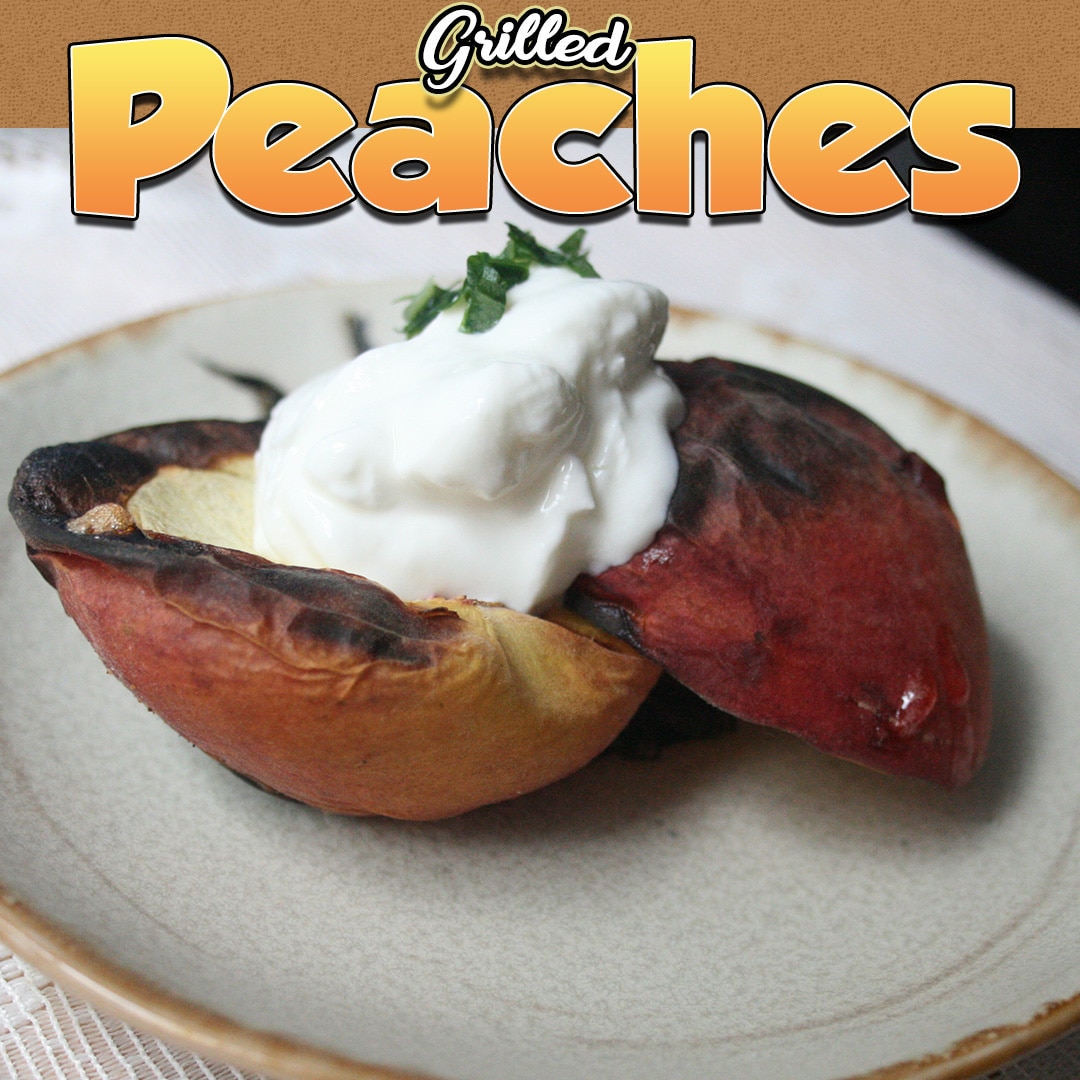 Grilled Peaches With Fresh Whipped Cream Recipe Atrantil