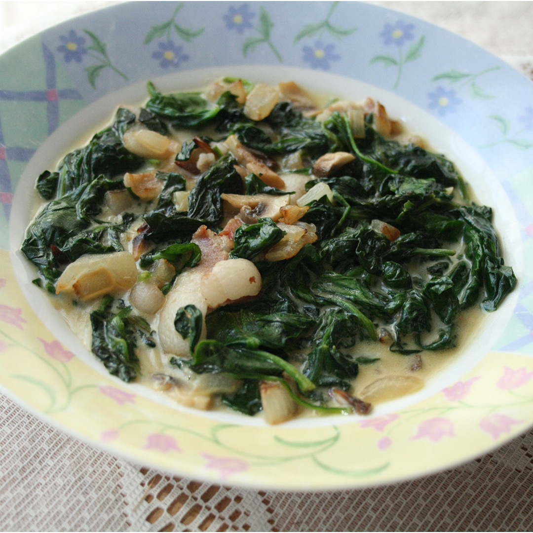 Decadent Creamed Spinach