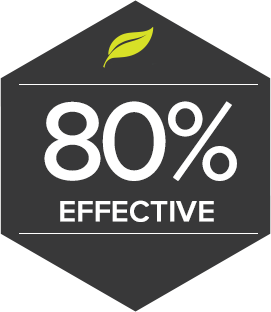 80% Effective
