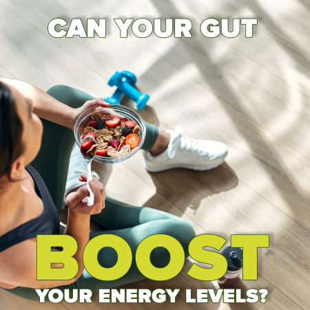 Can your gut boost your energy levels?