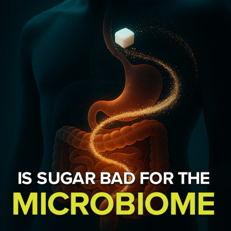 Is sugar bad for the microbiome?